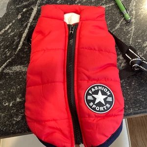 Fashions sports small dog jacket